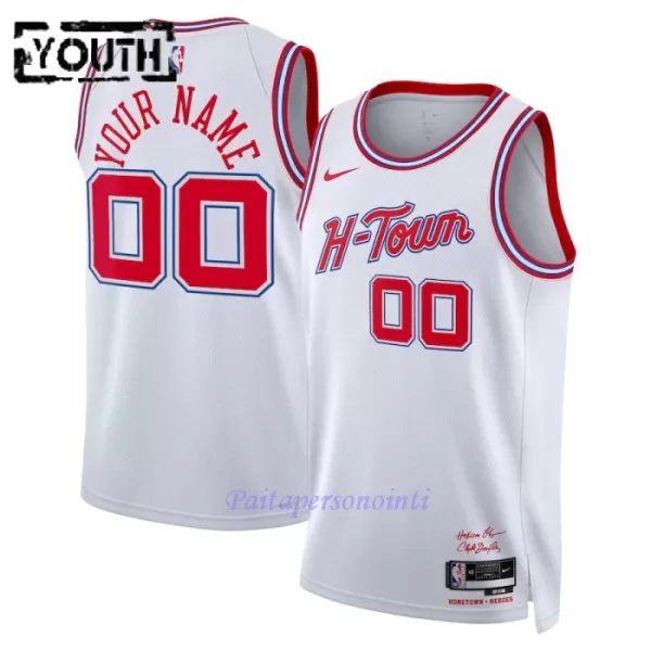 Houston Rockets Pelipaita Lapset City Edition 2023/24 Swingman Valkoinen