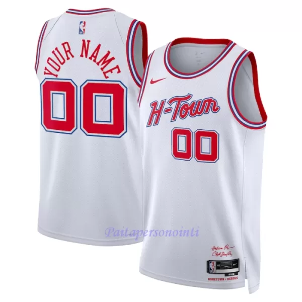 Houston Rockets Pelipaita Miehet City Edition 2023/24 Swingman Valkoinen