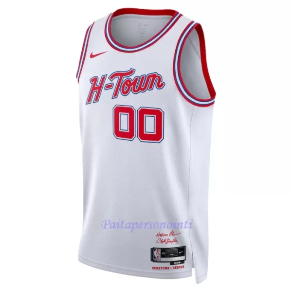 Houston Rockets Pelipaita Miehet City Edition 2023/24 Swingman Valkoinen