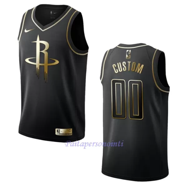 Houston Rockets Pelipaita Miehet Golden Edition Swingman Musta