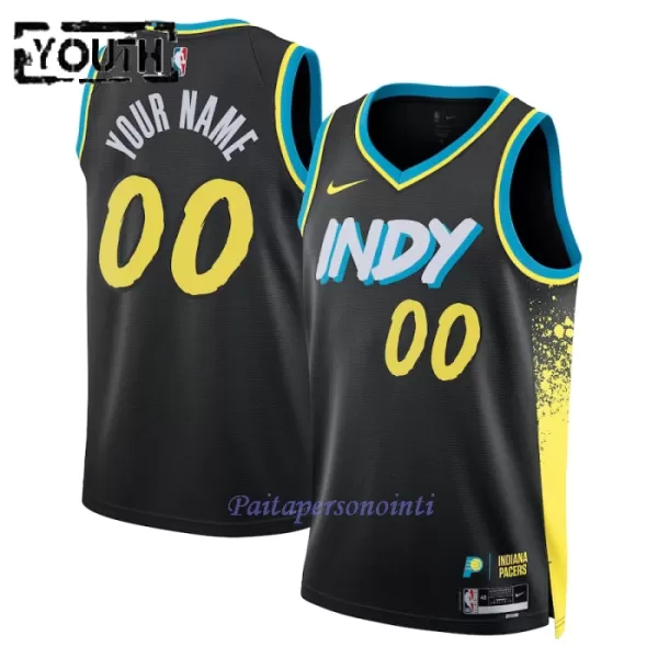 Indiana Pacers Pelipaita Lapset City Edition 2023/24 Swingman Musta