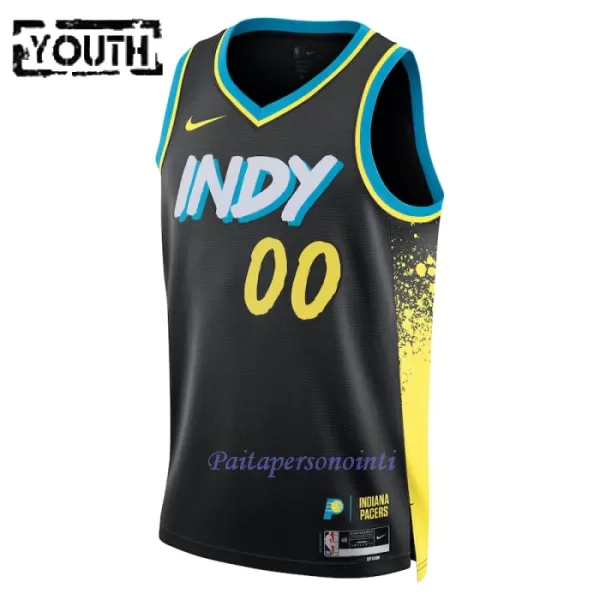 Indiana Pacers Pelipaita Lapset City Edition 2023/24 Swingman Musta