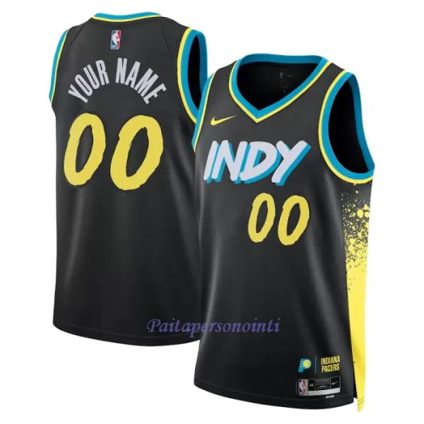 Indiana Pacers Pelipaita Miehet City Edition 2023/24 Swingman Musta