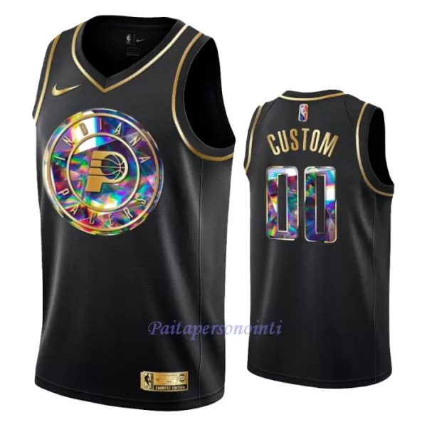 Indiana Pacers Pelipaita Miehet Diamond Edition 2023/24 Swingman Musta