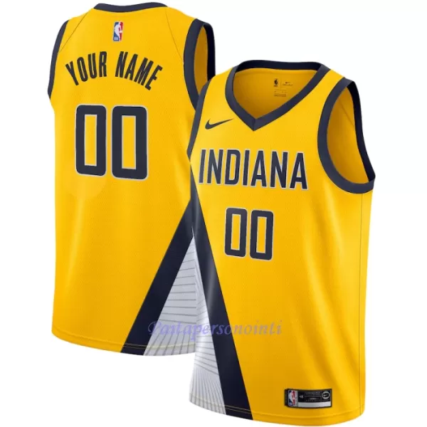 Indiana Pacers Pelipaita Miehet Statement Edition 2023/24 Swingman Keltainen