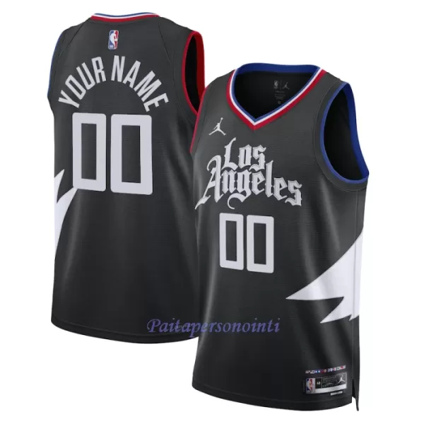 Los Angeles Clippers Pelipaita Miehet Statement Edition 2023/24 Swingman Musta