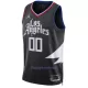 Los Angeles Clippers Pelipaita Miehet Statement Edition 2023/24 Swingman Musta