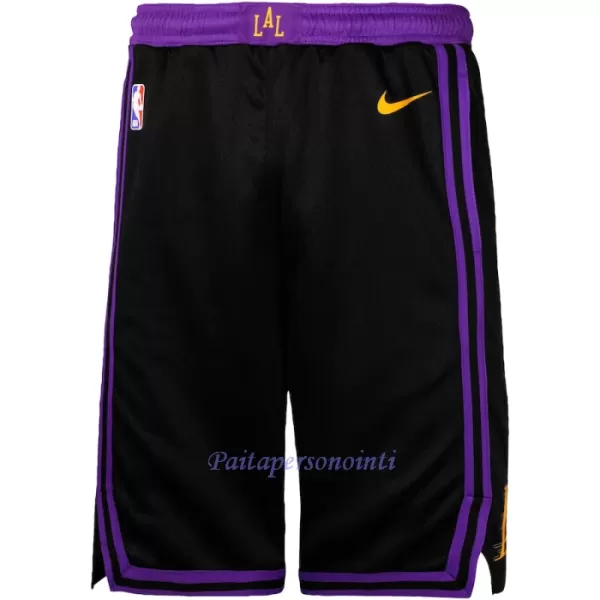 Los Angeles Lakers NBA Shortsit Miehet City Edition Swingman