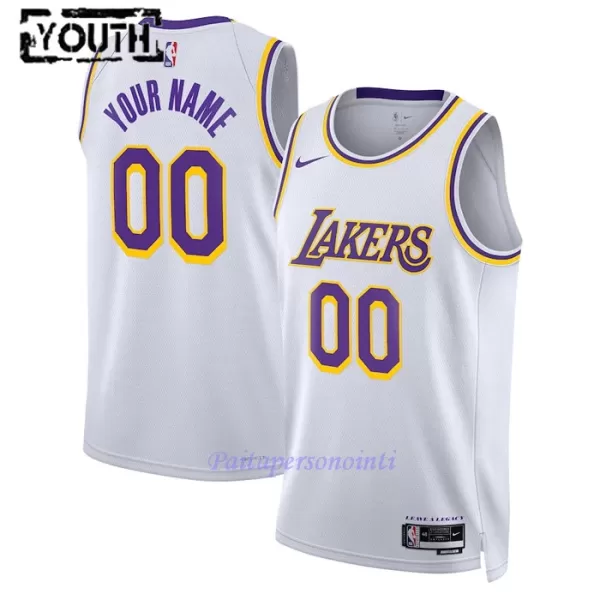 Los Angeles Lakers Pelipaita Lapset Icon Edition 2023/24 Swingman Valkoinen