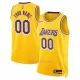 Los Angeles Lakers Pelipaita Miehet Icon Edition 2023/24 Swingman Keltainen