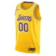 Los Angeles Lakers Pelipaita Miehet Icon Edition 2023/24 Swingman Keltainen