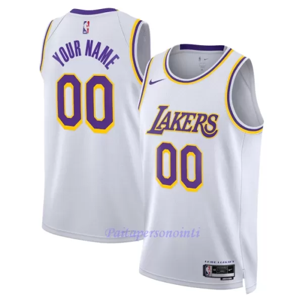 Los Angeles Lakers Pelipaita Miehet Icon Edition 2023/24 Swingman Valkoinen