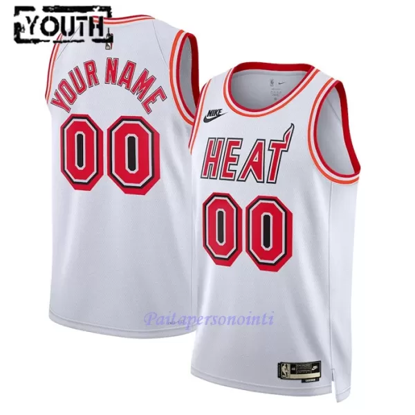 Miami Heat Pelipaita Lapset Classic Edition Swingman Valkoinen