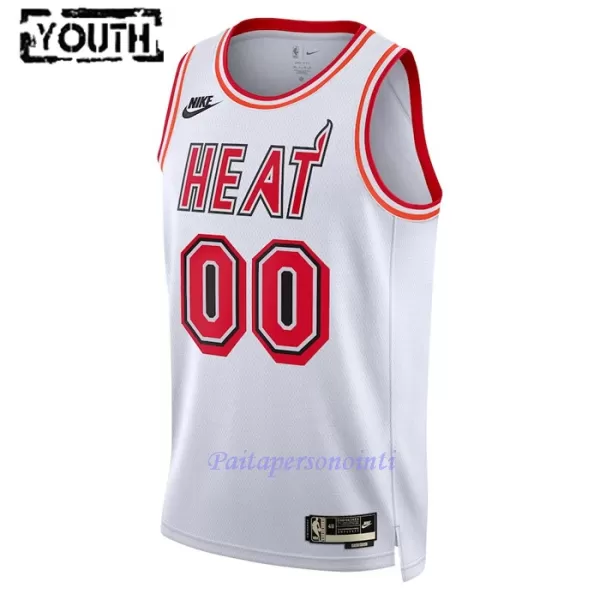 Miami Heat Pelipaita Lapset Classic Edition Swingman Valkoinen