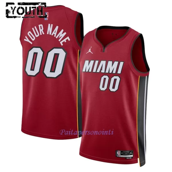 Miami Heat Pelipaita Lapset Statement Edition 2023/24 Swingman Punainen