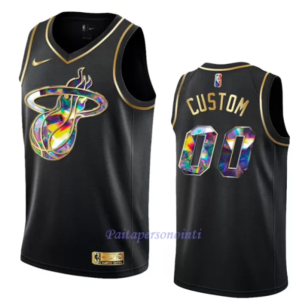 Miami Heat Pelipaita Miehet Diamond Edition Swingman Musta