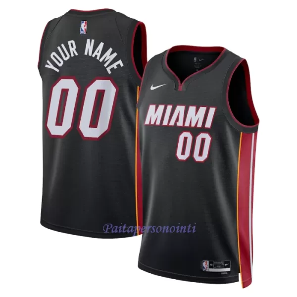 Miami Heat Pelipaita Miehet Icon Edition 2023/24 Swingman Musta