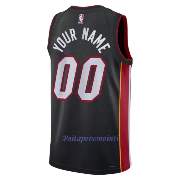 Miami Heat Pelipaita Miehet Icon Edition 2023/24 Swingman Musta