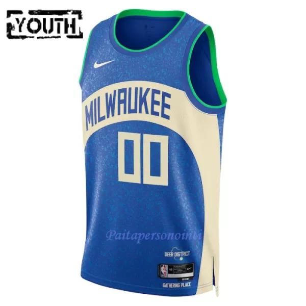 Milwaukee Bucks Pelipaita Lapset City Edition 2023/24 Swingman