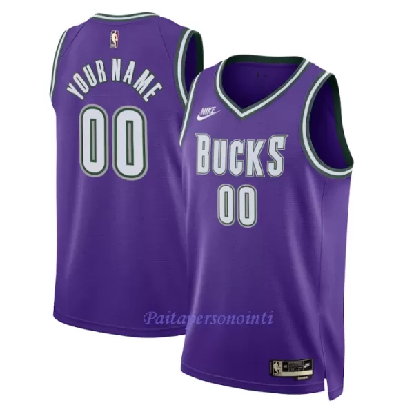 Milwaukee Bucks Pelipaita Miehet Classic Edition Swingman Violetti