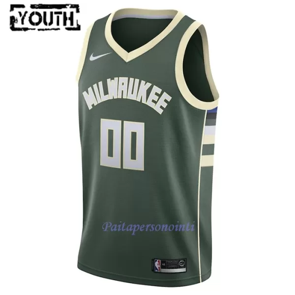 Vihreä Milwaukee Bucks Pelipaita Lapset Icon Edition 2023/24 Swingman