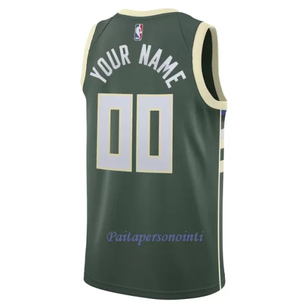 Vihreä Milwaukee Bucks Pelipaita Miehet Icon Edition 2023/24 Swingman