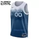 Minnesota Timberwolves Pelipaita Lapset City Edition 2023/24 Swingman Sininen