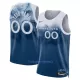 Minnesota Timberwolves Pelipaita Miehet City Edition 2023/24 Swingman Sininen