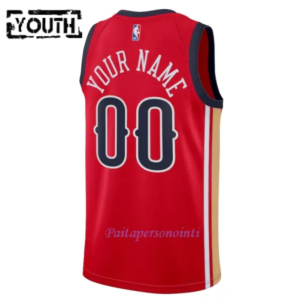 New Orleans Pelicans Pelipaita Lapset Statement Edition 2023/24 Swingman Punainen