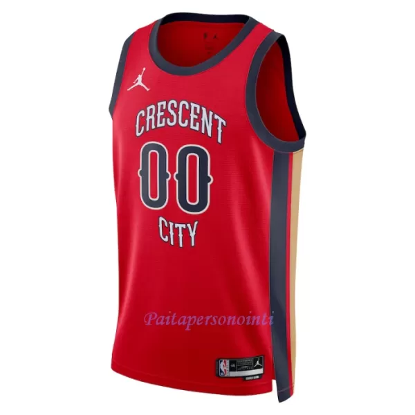 New Orleans Pelicans Pelipaita Miehet Statement Edition 2023/24 Swingman Punainen