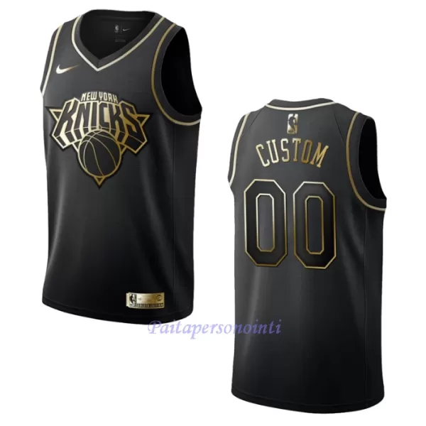 New York Knicks Pelipaita Miehet Golden Edition Swingman Musta