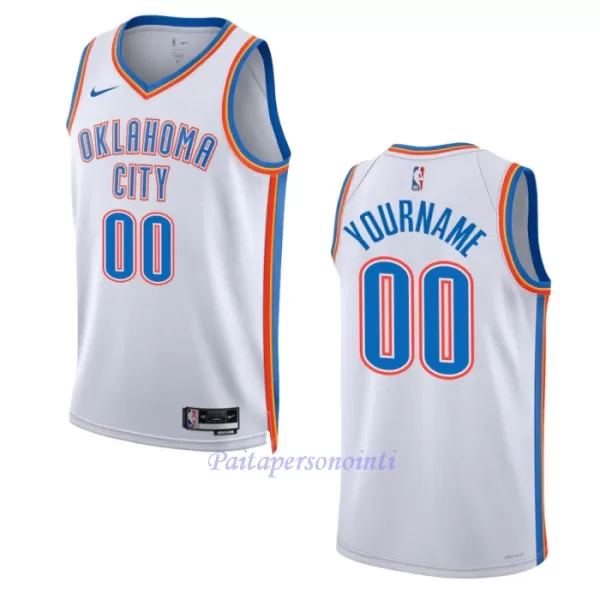 Oklahoma City Thunder Pelipaita Miehet Association Edition 2023/24 Swingman Valkoinen