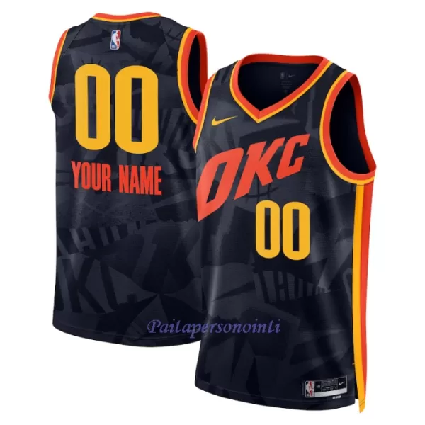 Oklahoma City Thunder Pelipaita Miehet City Edition 2023/24 Swingman Laivasto