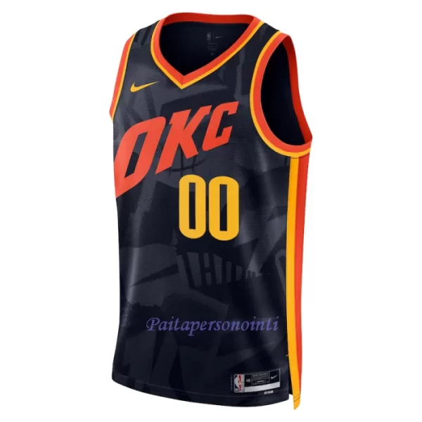 Oklahoma City Thunder Pelipaita Miehet City Edition 2023/24 Swingman Laivasto