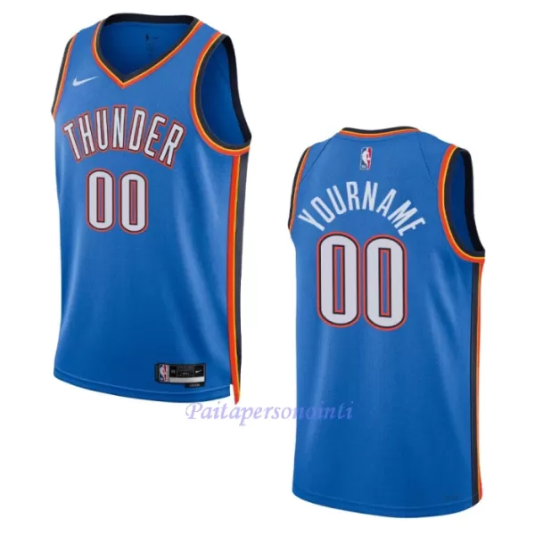 Oklahoma City Thunder Pelipaita Miehet Icon Edition 2023/24 Swingman Sininen