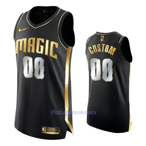 Limited Orlando Magic Pelipaita Miehet Golden Edition Swingman Musta