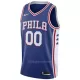 Philadelphia 76ers Pelipaita Miehet Icon Edition 2023/24 Swingman Sininen