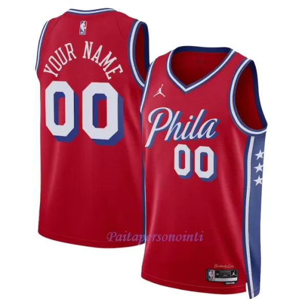 Philadelphia 76ers Pelipaita Miehet Statement Edition 2023/24 Swingman Punainen