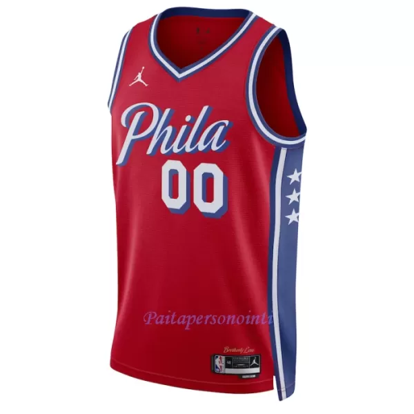 Philadelphia 76ers Pelipaita Miehet Statement Edition 2023/24 Swingman Punainen