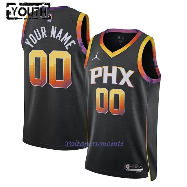 Phoenix Suns Pelipaita Lapset Statement Edition 2023/24 Swingman Musta