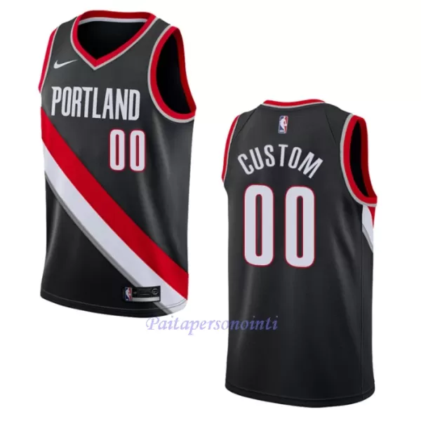 Portland Trail Blazers Pelipaita Miehet Icon Edition 2023/24 Swingman Musta