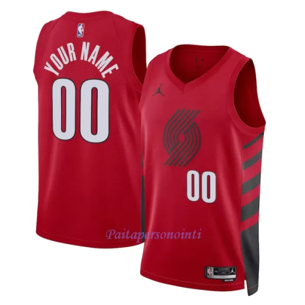 Portland Trail Blazers Pelipaita Miehet Statement Edition 2023/24 Swingman Punainen