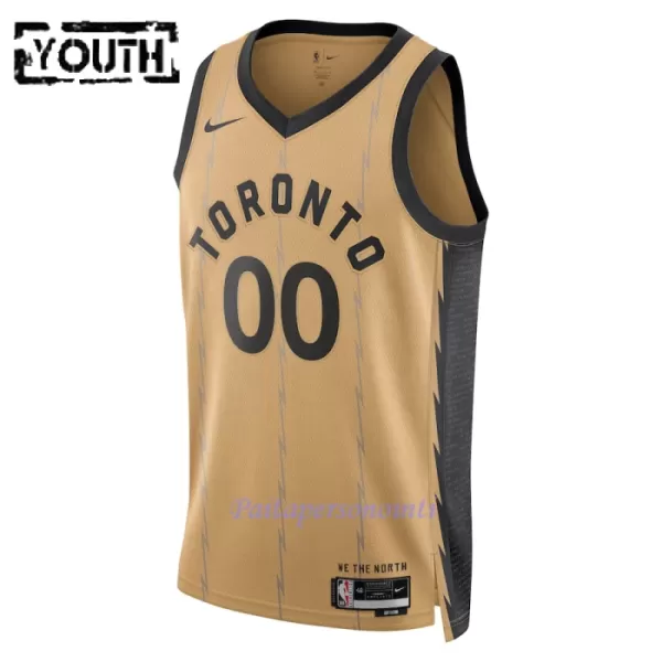 Toronto Raptors Pelipaita Lapset City Edition 2023/24 Swingman Kulta