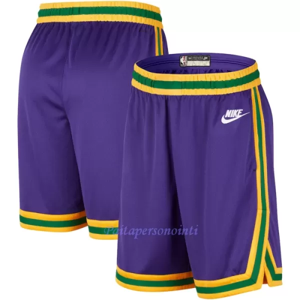 Hardwood Utah Jazz NBA Shortsit Miehet Classic Edition Swingman