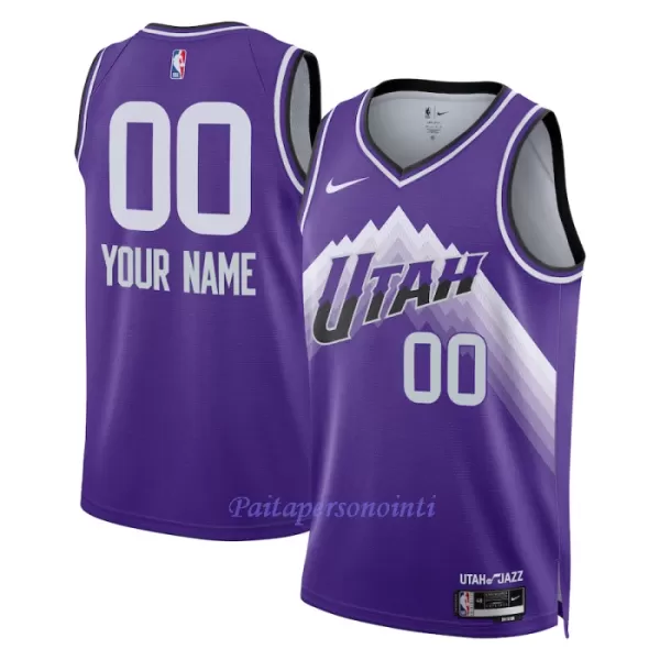 Utah Jazz Pelipaita Miehet City Edition 2023/24 Swingman Violetti