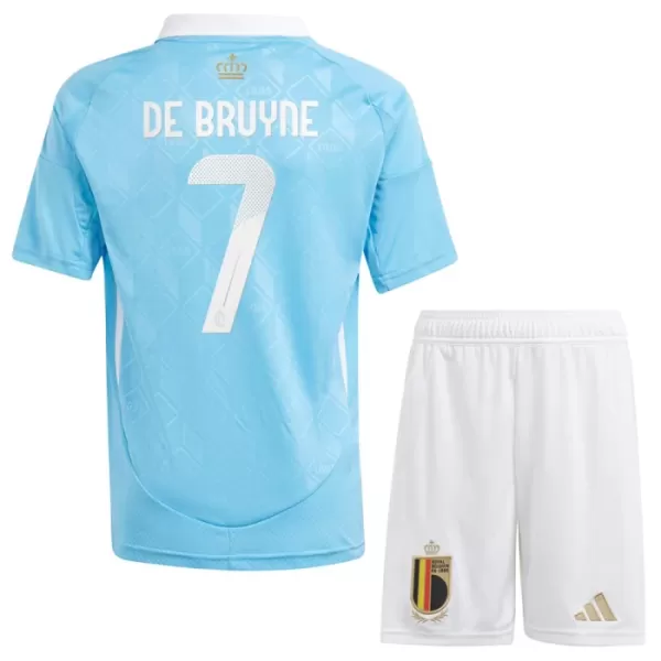 Belgia Kevin De Bruyne 7 Virallinen Vieraspelipaita Lapset Euro 2024