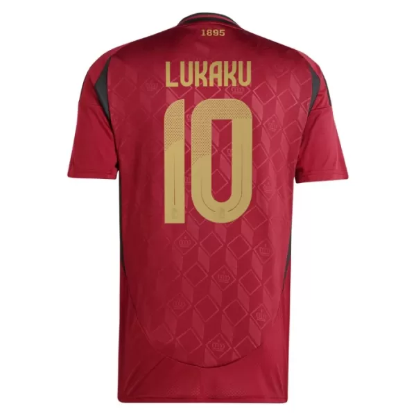 Belgia Romelu Lukaku 10 Virallinen Kotipelipaita Miehet Euro 2024