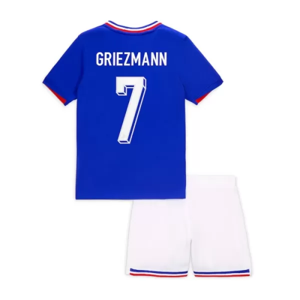 Ranska Antoine Griezmann 7 Virallinen Kotipelipaita Lapset Euro 2024