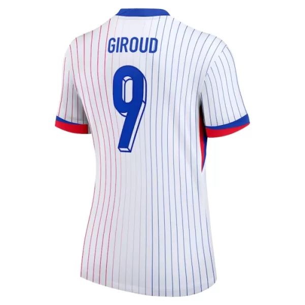 Ranska Olivier Giroud 9 Virallinen Vieraspelipaita Naiset Euro 2024