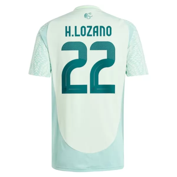 Meksiko Hirving Lozano 22 Virallinen Vieraspelipaita Miehet 2024